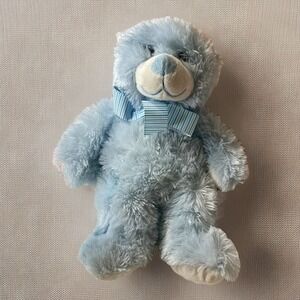 2015 Ty Sweet‎ Baby My First Teddy Plush Baby Blue Stuffed Animal Toy 12"